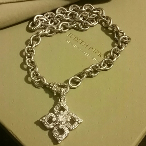 Judith Ripka 18" 925 Sterling Silver Necklace - Picture 6 of 7